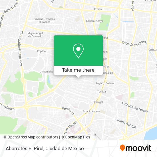 Abarrotes El Pirul map