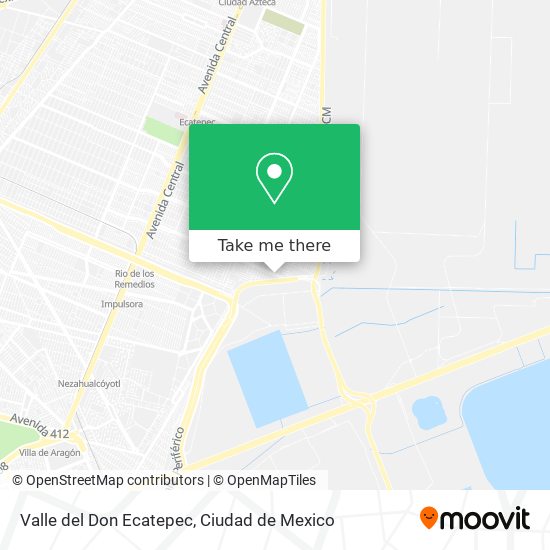 Mapa de Valle del Don Ecatepec