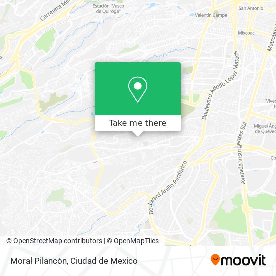 Moral Pilancón map