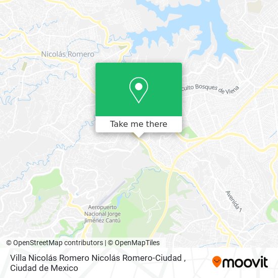 How to get to Villa Nicolás Romero Nicolás Romero-Ciudad in Tepotzotlán by  Bus?