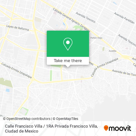 Calle Francisco Villa / 1RA Privada Francisco Villa map