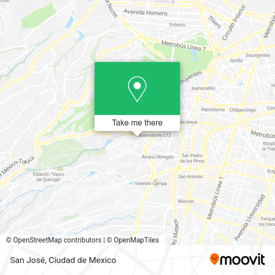 San José map