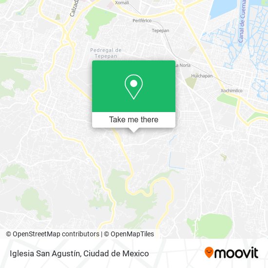 Iglesia San Agustín map