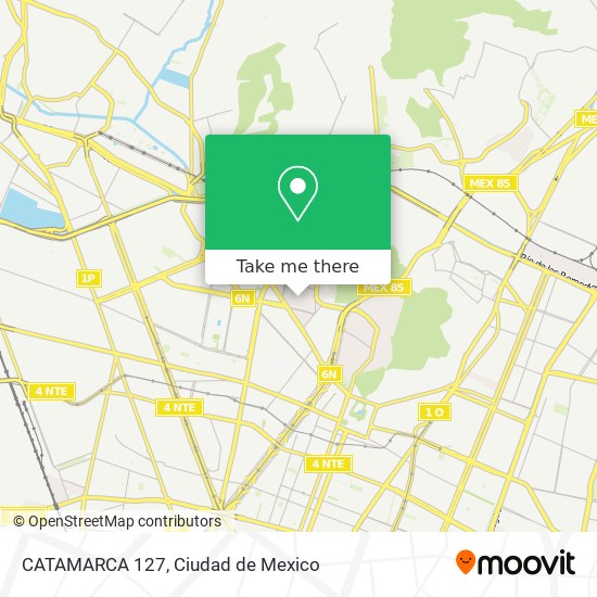 CATAMARCA  127 map