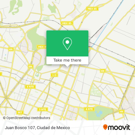 Mapa de Juan  Bosco  107