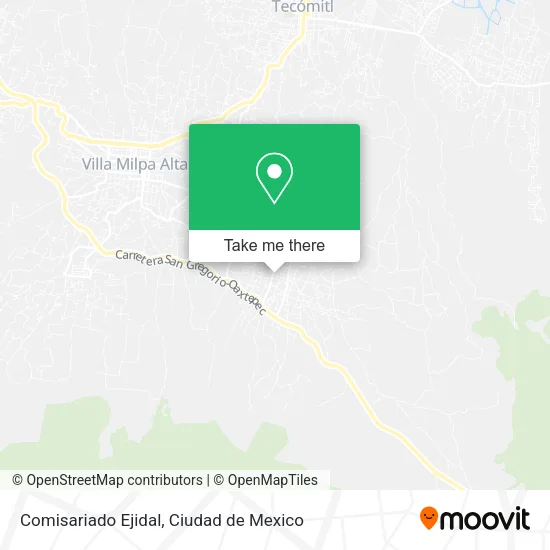 Comisariado Ejidal map