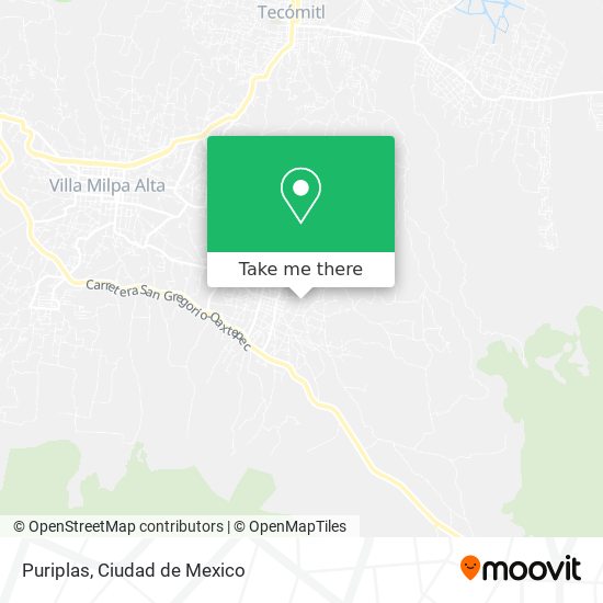 Mapa de Puriplas