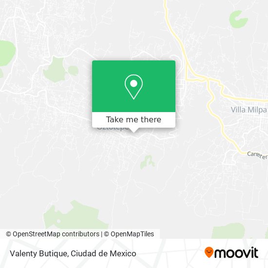 Valenty Butique map