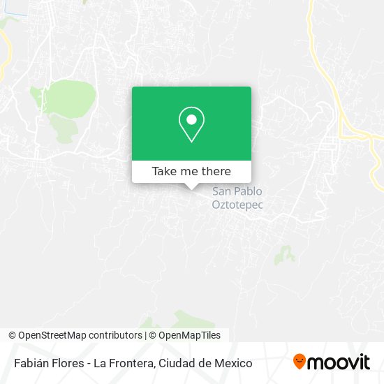 Mapa de Fabián Flores - La Frontera