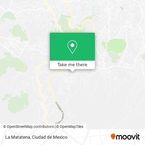 Mapa de La Matatena