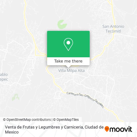 Venta de Frutas y Legumbres y Carniceria map