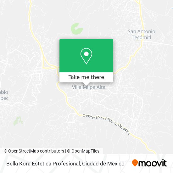Bella Kora Estética Profesional map