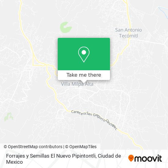 Forrajes y Semillas El Nuevo Pipintontli map