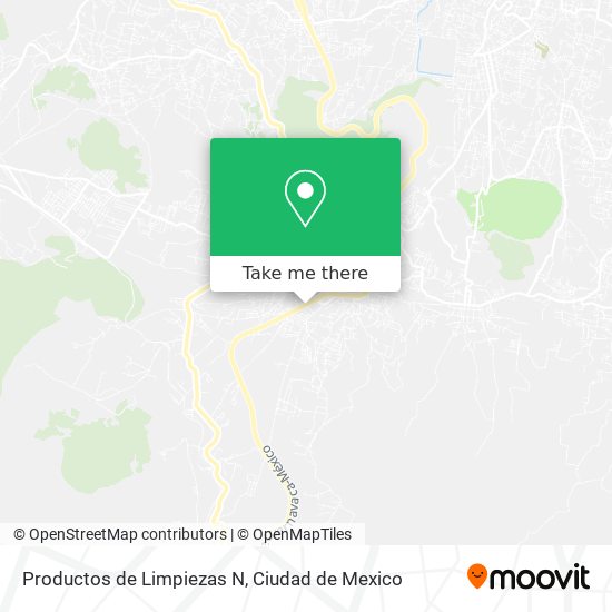 Mapa de Productos de Limpiezas N