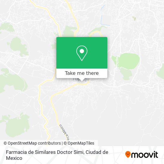 Farmacia de Similares Doctor Simi map