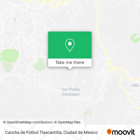 Cancha de Fútbol Tlaxcantitla map