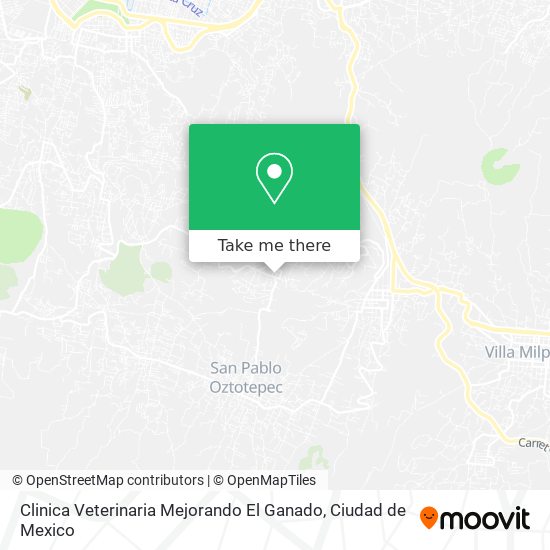 Clinica Veterinaria Mejorando El Ganado map