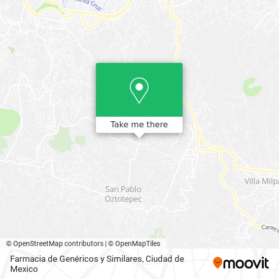 Farmacia de Genéricos y Similares map