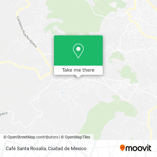 Café Santa Rosalía map