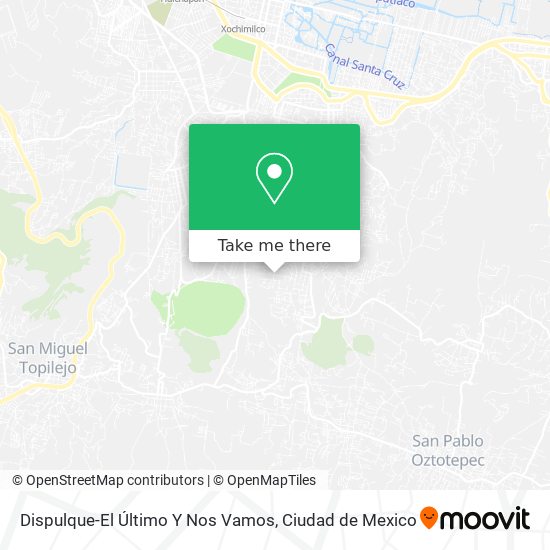 Dispulque-El Último Y Nos Vamos map
