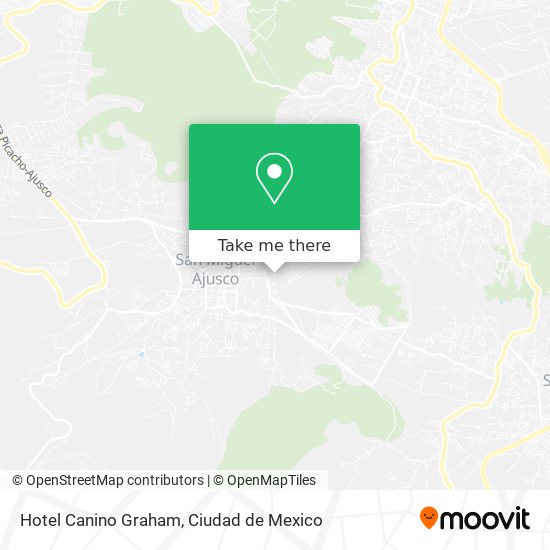 Hotel Canino Graham map