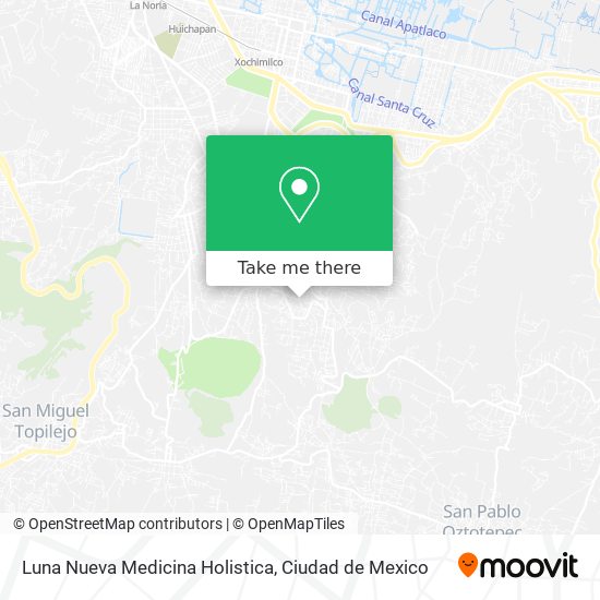 Luna Nueva Medicina Holistica map