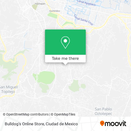 Mapa de Bulldog's Online Store