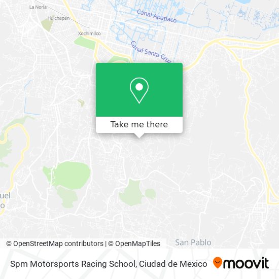 Spm Motorsports Racing School map