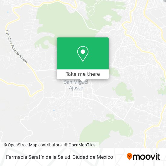 Farmacia Serafín de la Salud map