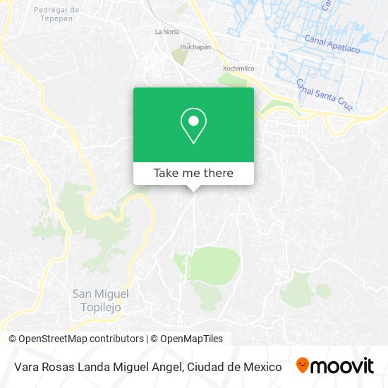 Mapa de Vara Rosas Landa Miguel Angel