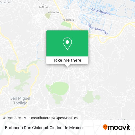 Barbacoa Don Chilaquil map