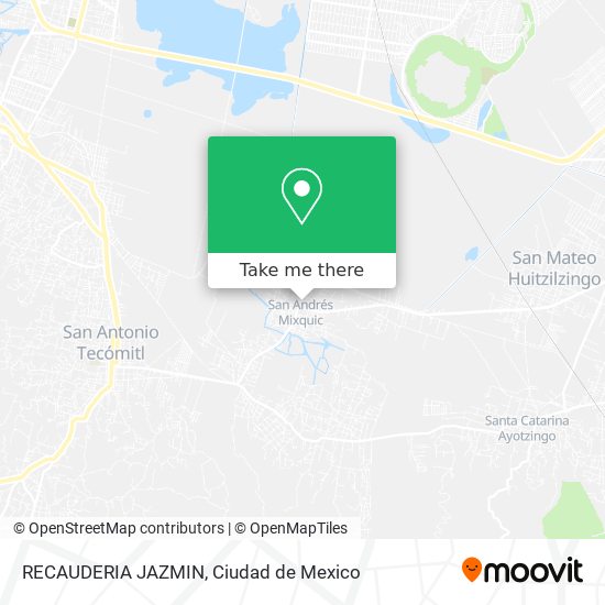 Mapa de RECAUDERIA JAZMIN