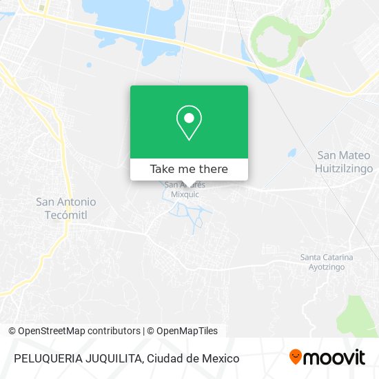 Mapa de PELUQUERIA JUQUILITA