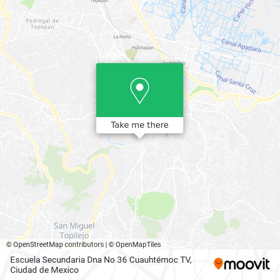 Escuela Secundaria Dna No 36 Cuauhtémoc TV map