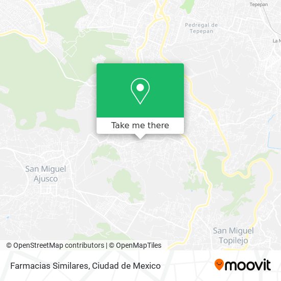 Farmacias Similares map