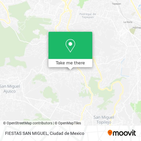 FIESTAS SAN MIGUEL map