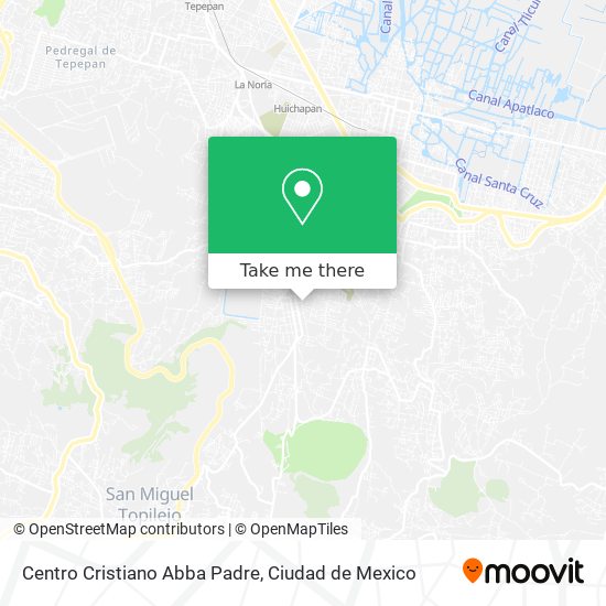 Centro Cristiano Abba Padre map
