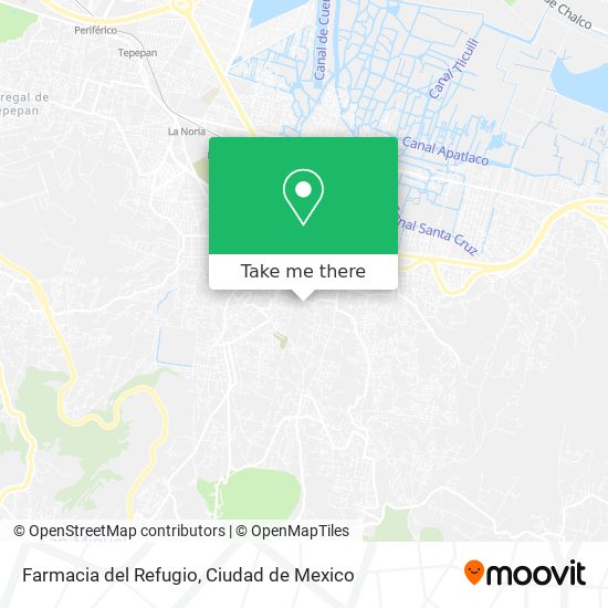 Farmacia del Refugio map