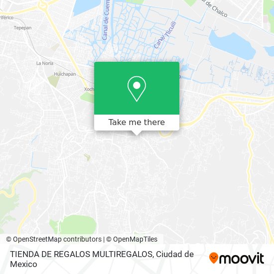 TIENDA DE REGALOS MULTIREGALOS map