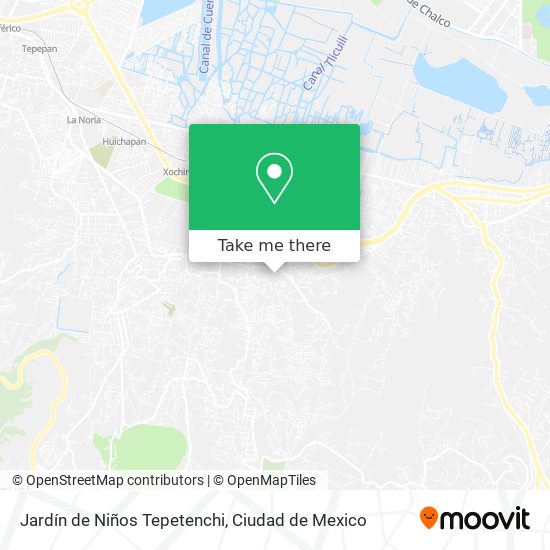 Jardín de Niños Tepetenchi map