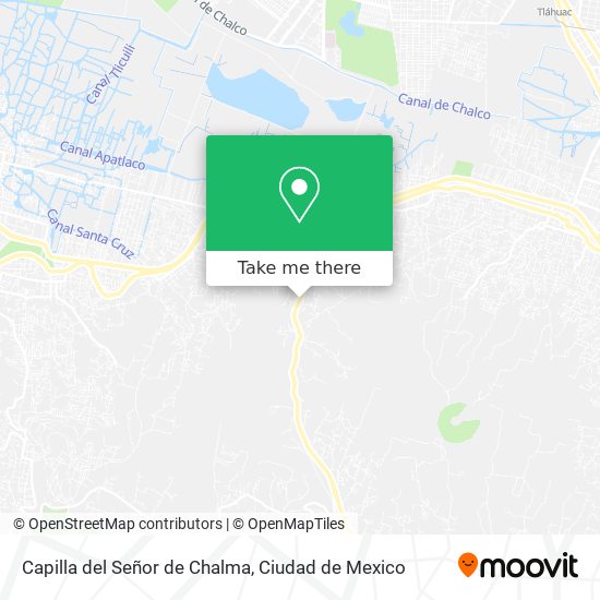 Capilla del Señor de Chalma map