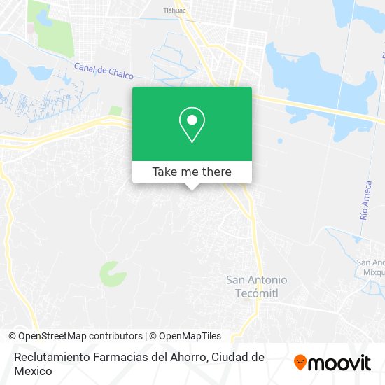 Reclutamiento Farmacias del Ahorro map
