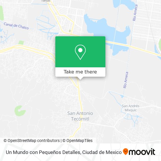 Mapa de Un Mundo con Pequeños Detalles