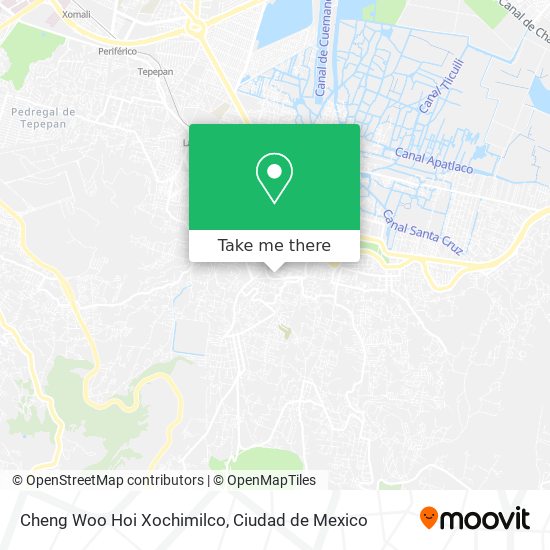 Cheng Woo Hoi Xochimilco map