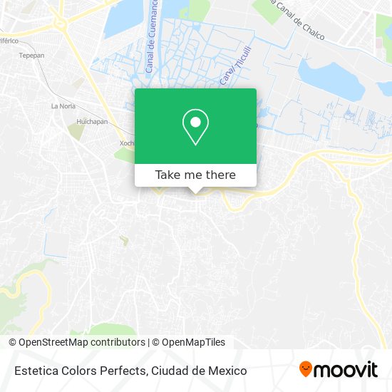 Estetica Colors Perfects map