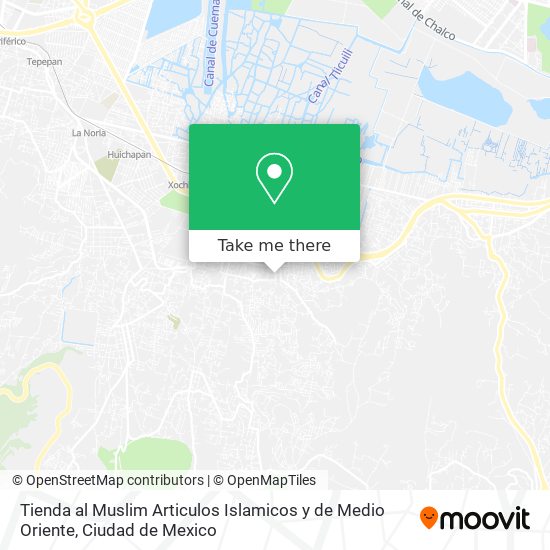 Tienda al Muslim Articulos Islamicos y de Medio Oriente map