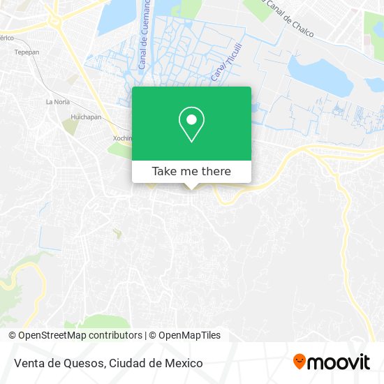 Mapa de Venta de Quesos