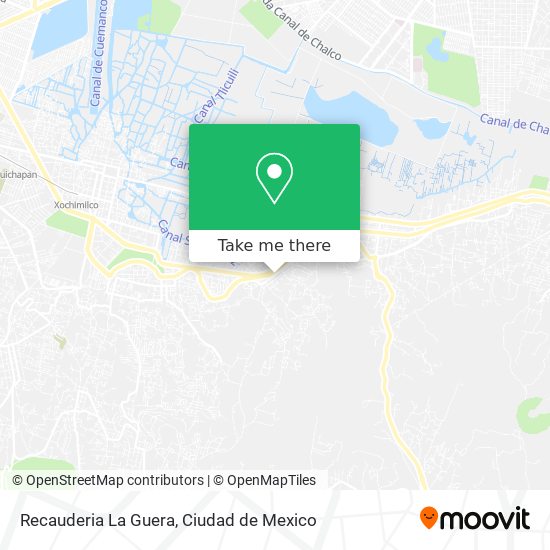 Recauderia La Guera map