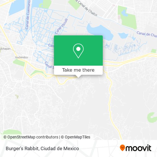 Burger's Rabbit map