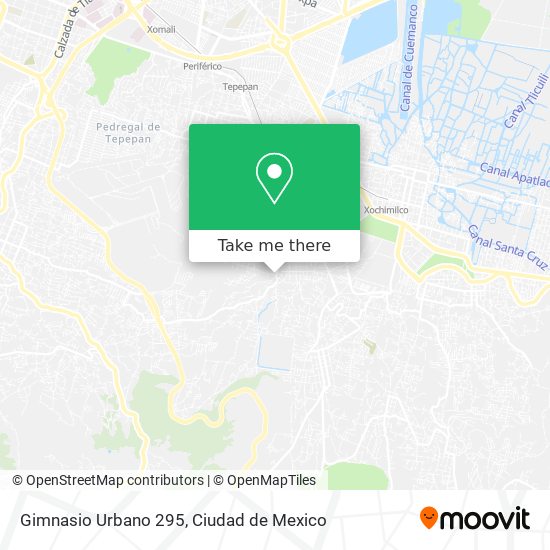 Gimnasio Urbano 295 map